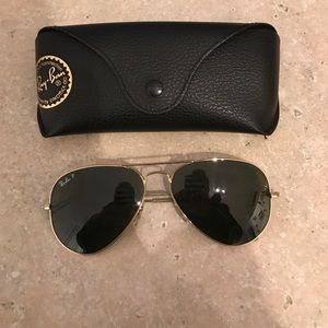 Ray Ban aviator sunglasses