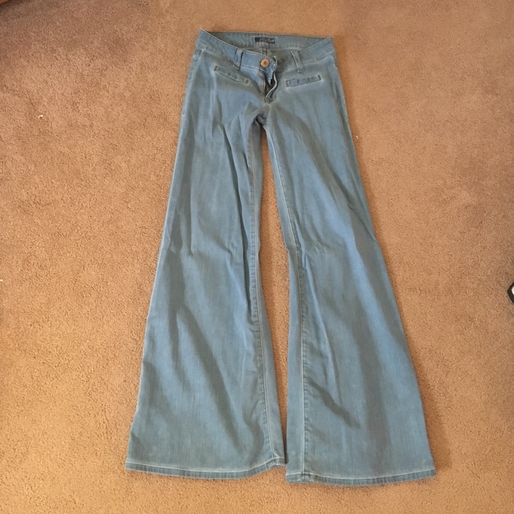 Hudson Wideleg Light Blue Jeans