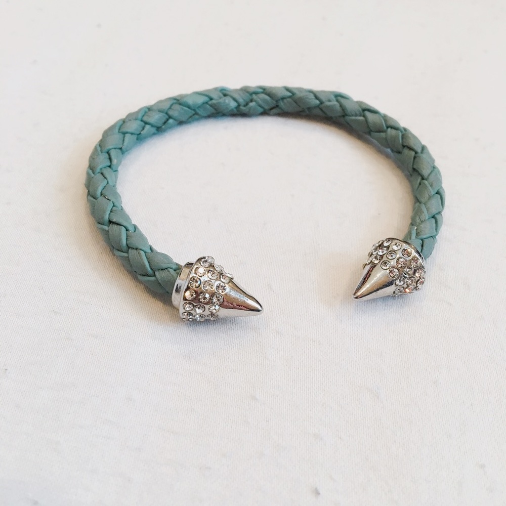 Leather Adjustable Cuff Bracelet