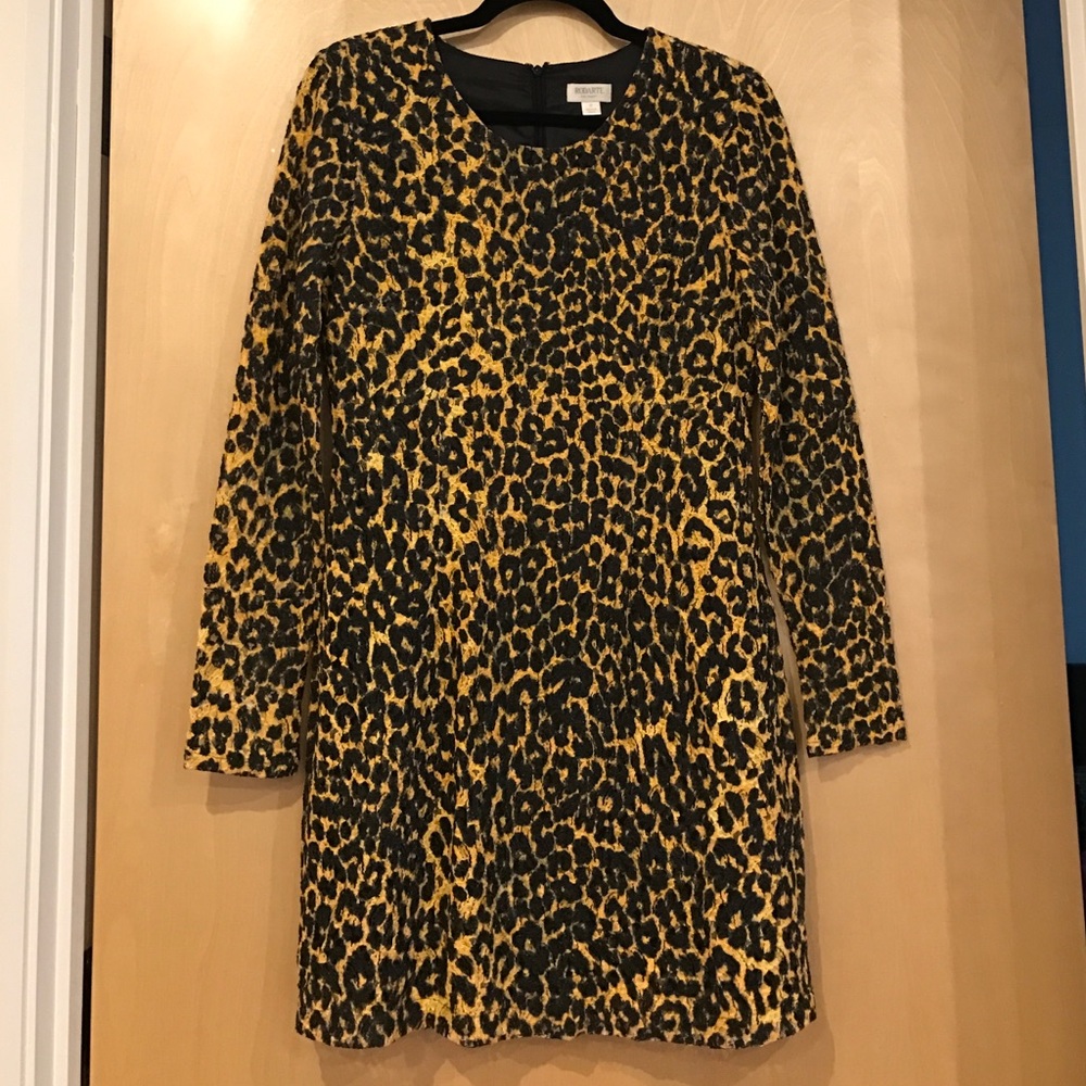 NWOT: Leopard Print Lace Party Dress