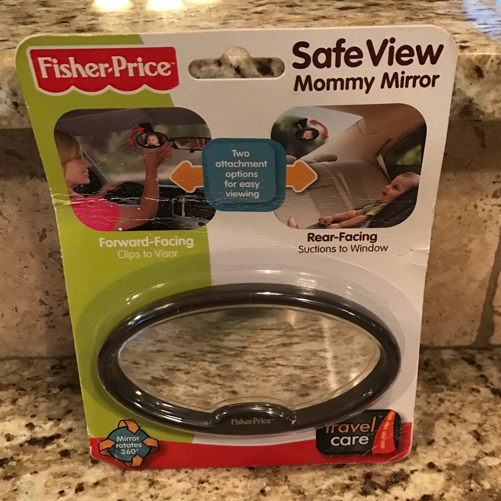 Fisher price safe view mommy mirror