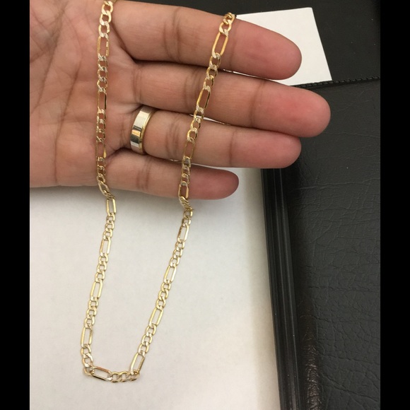 14k REAL GOLD (diamond cut) - Picture 4 of 4