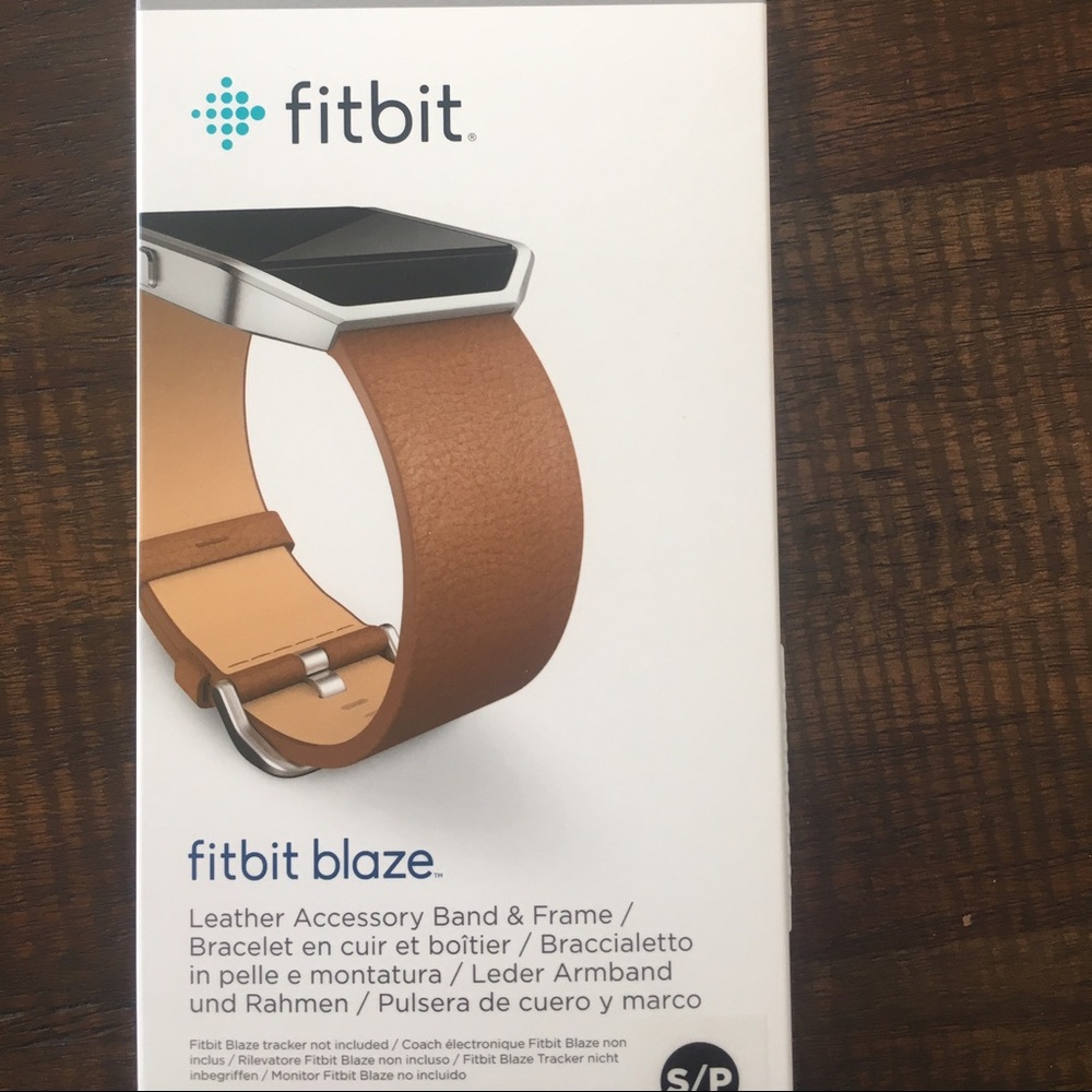 Fitbit Blaze Leather Accessory Band