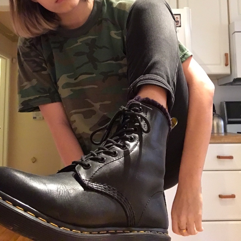 Dr Martens Selena Fur Boot