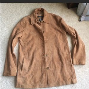 Banan republic 100% suede jacket/blazer