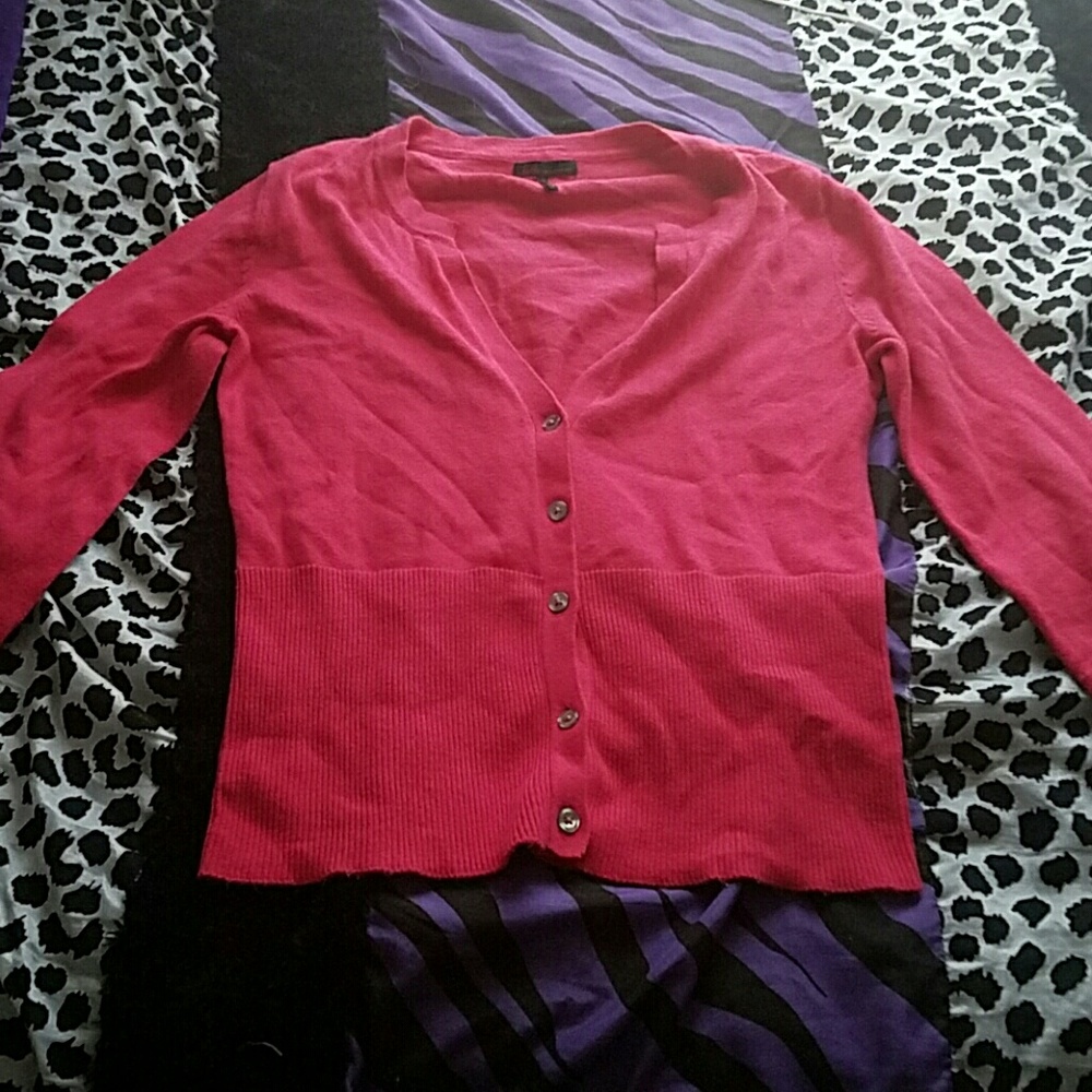 Mid sleeve cardigan