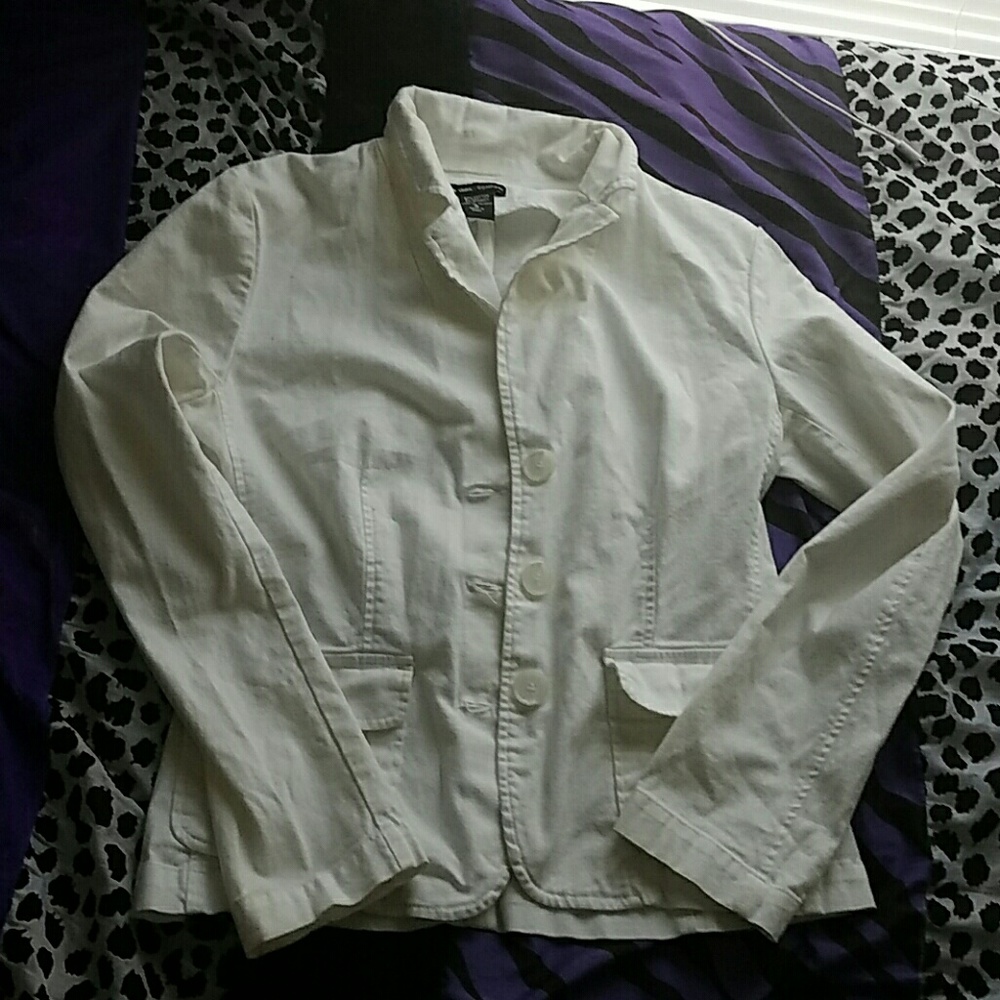 Button down blazer