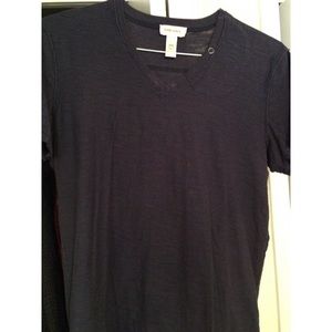 Diesel Men's Short Sleeve Blue Shirt
