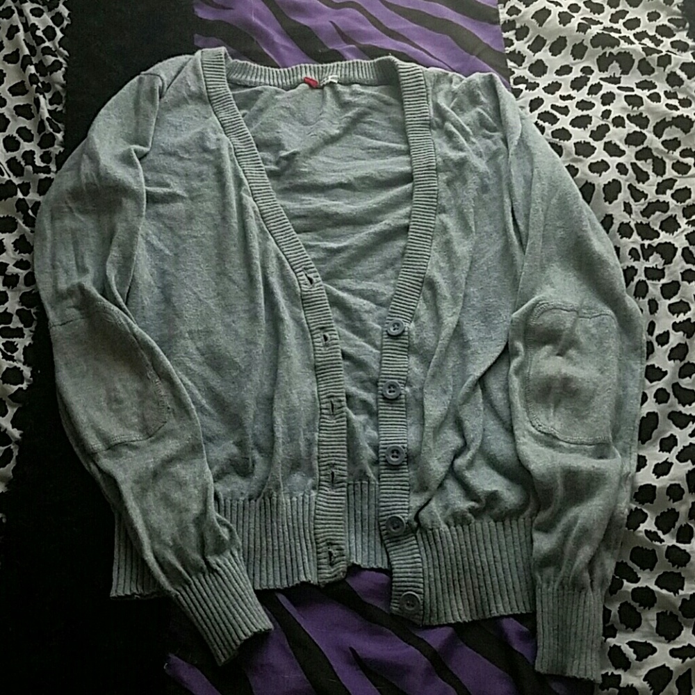 Small light blue cardigan