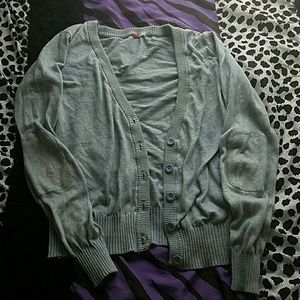 Small light blue cardigan