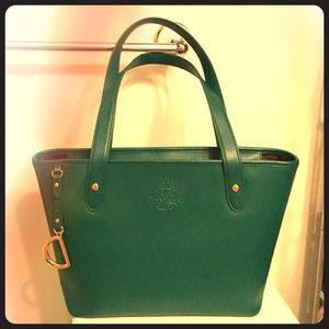 Ralph Lauren Emerald Green Purse 👛