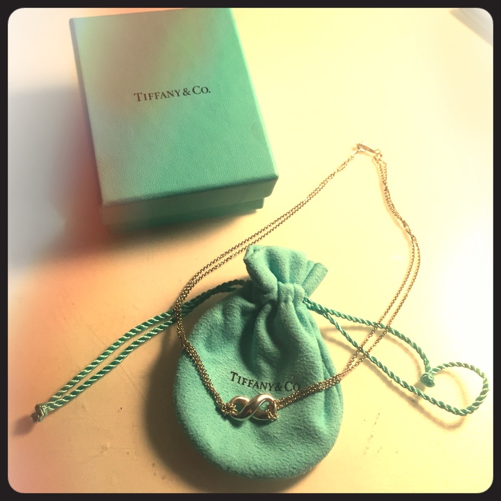 Tiffany Infinity pendant in sterling silver