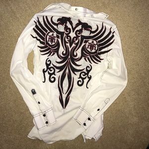 Men's Roar embellished shirt Large