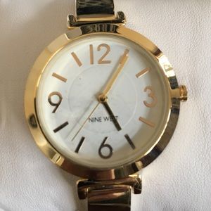 Brand-new Nine West gold watch
