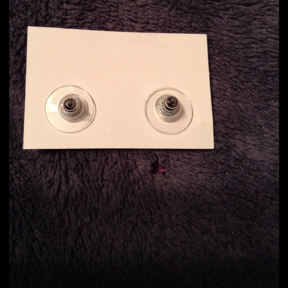 LOWEST PRICE! Silver Crystal Michael Kors Earrings - Picture 2 of 2