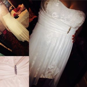 White Prom Dress