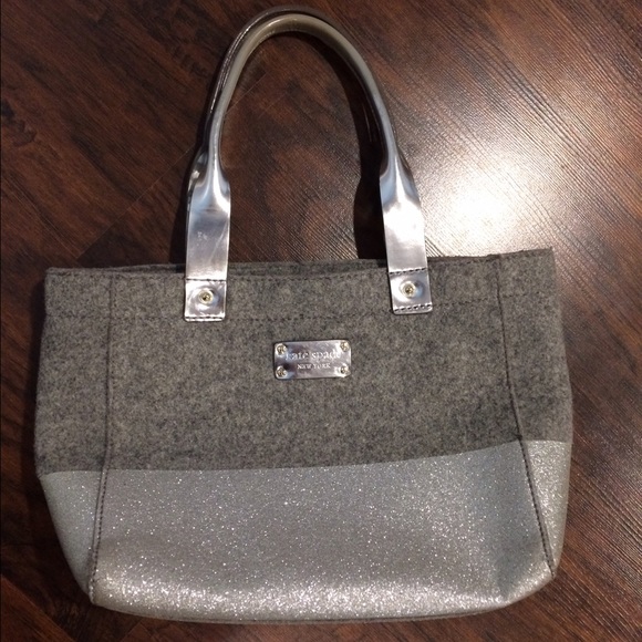 kate spade Handbags - 💍Kate Spade Quinn Felt Dipped Glitter Tote