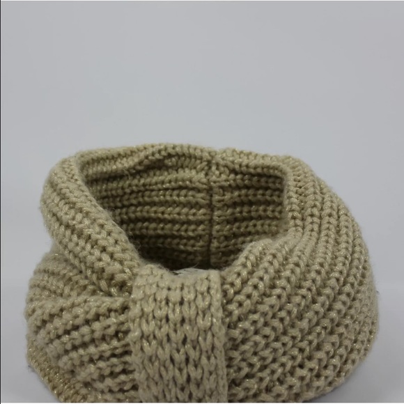 KATE SPADE women\'s metallic hat & snood NEW main image 4