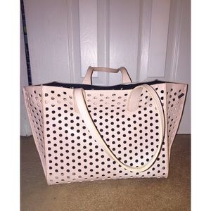 Pale pink Zara shoulder bag