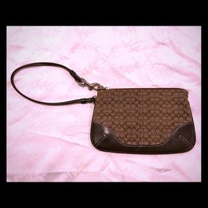 Coach wristlet