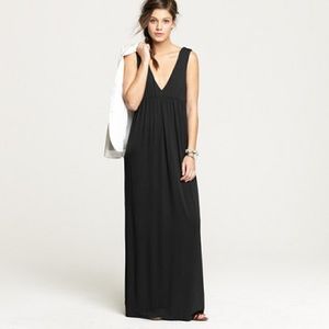 Gray maxi dress