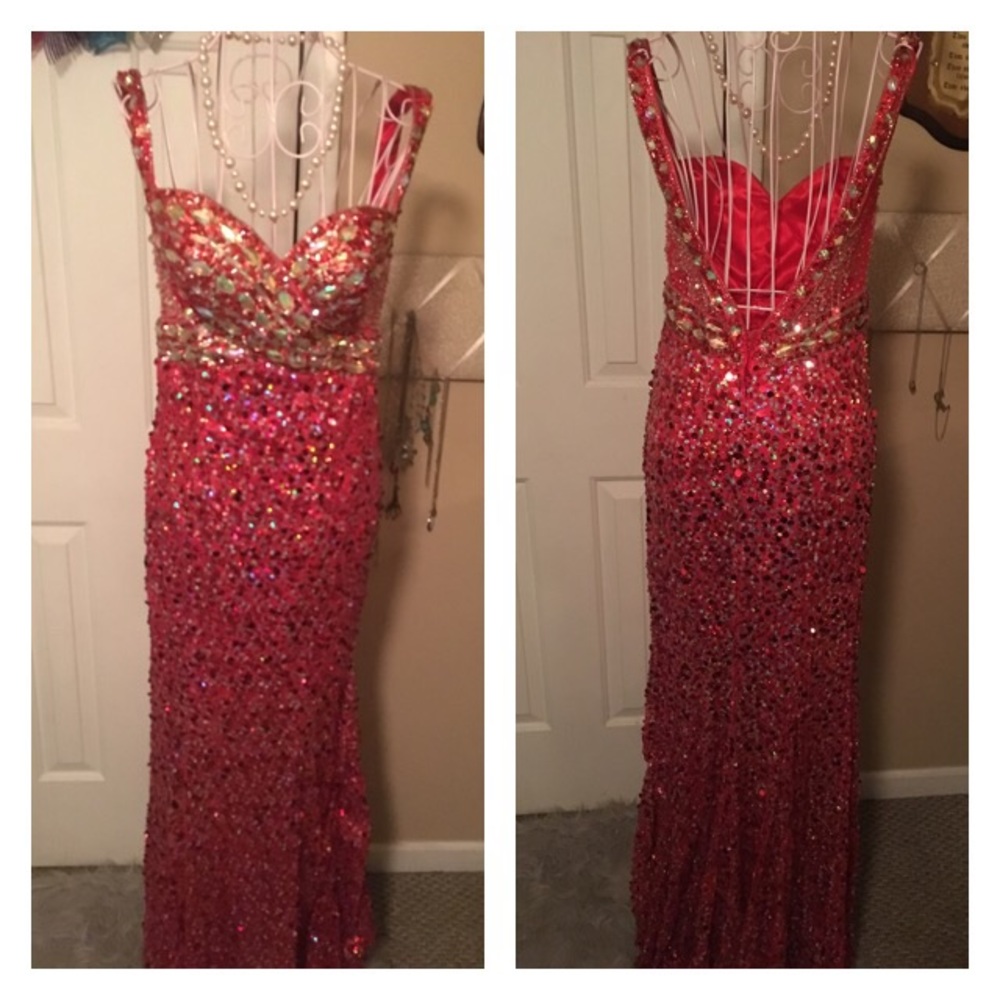 Red Panoply Prom Dress
