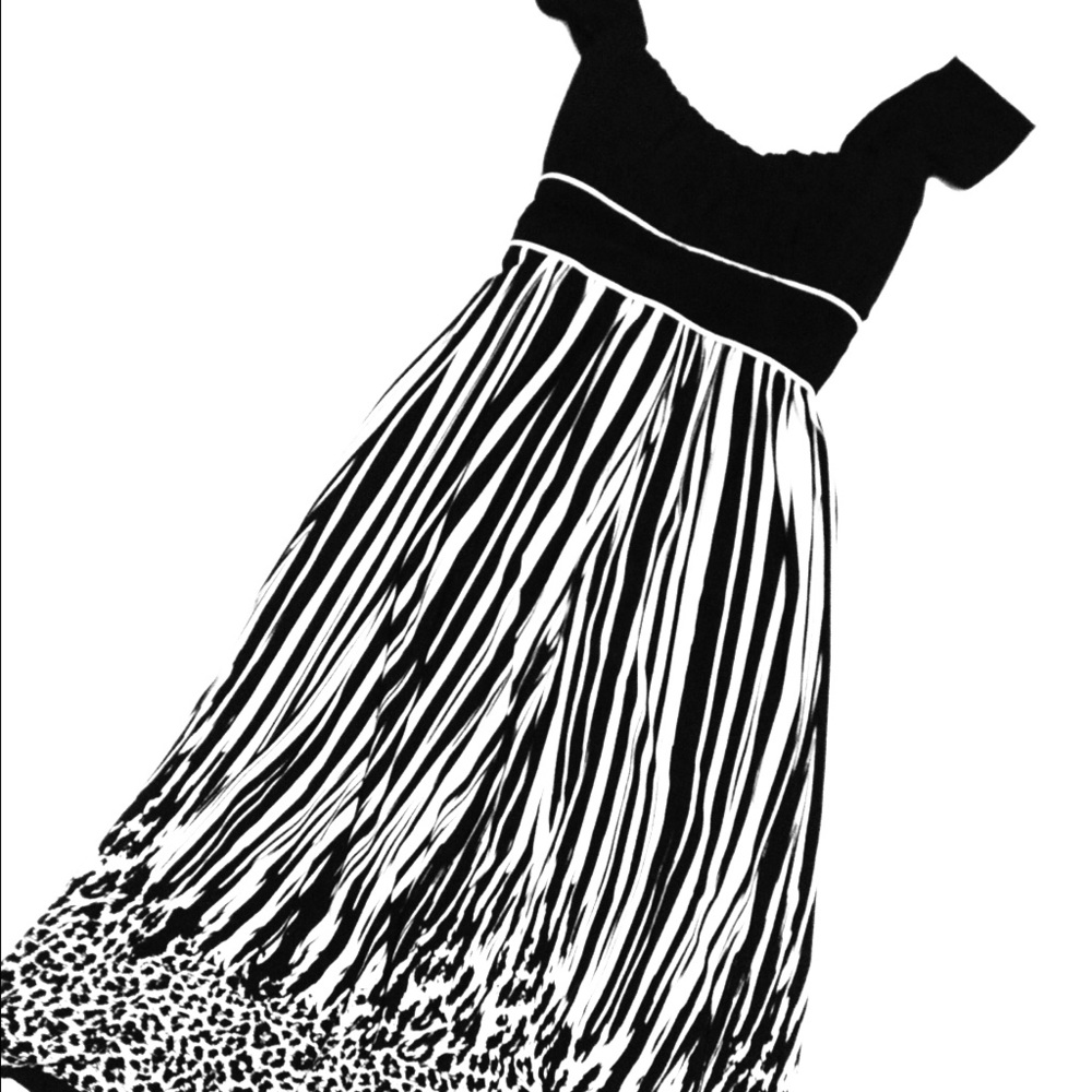 Black casual Dress