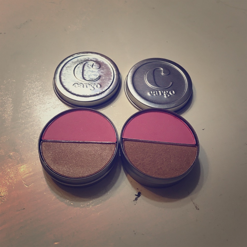 Cargo cosmetics blush:bronzer duo. Never been used