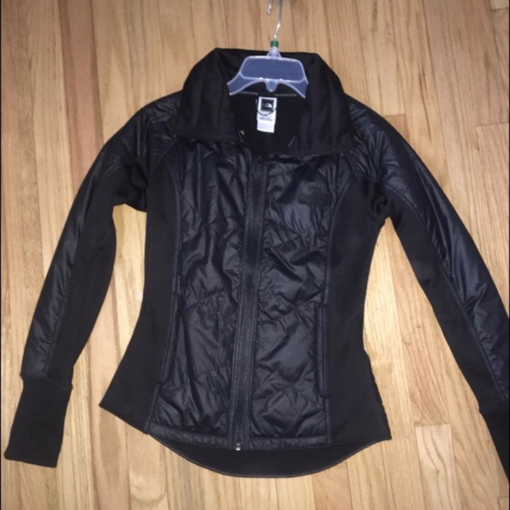 North Face black athletic jacket