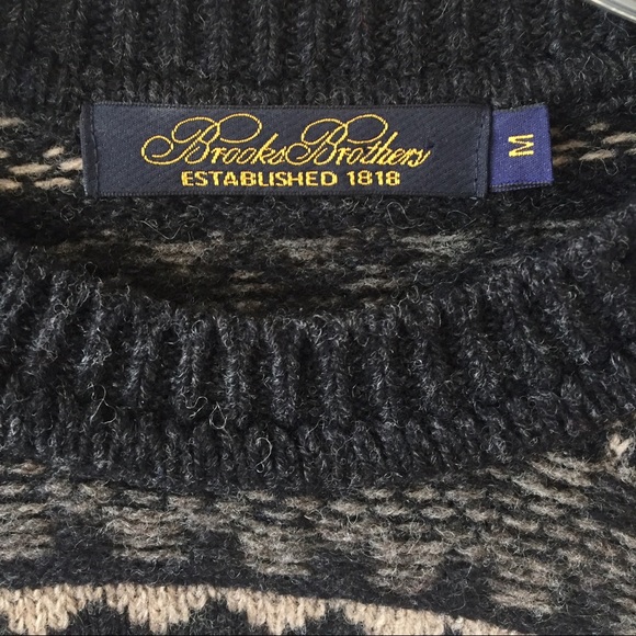 Vintage Brooks Brothers Wool Sweater - Picture 2 of 3