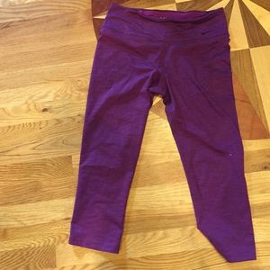Nike dri fit crop pants