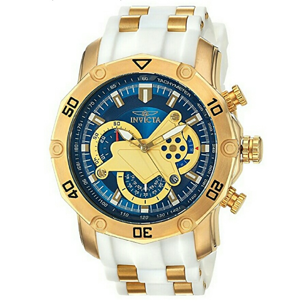 NWT Invicta Chronograph Blue Dial watch - Picture 2 of 4