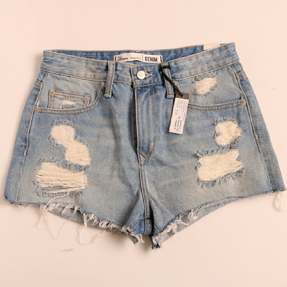 LOVERS + FRIENDS : Denim Shorts