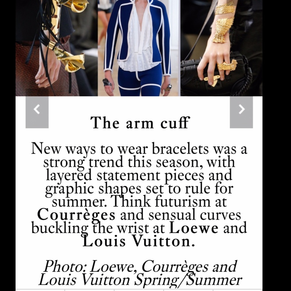 ✨Sale✨Gold Cuff - Picture 4 of 4