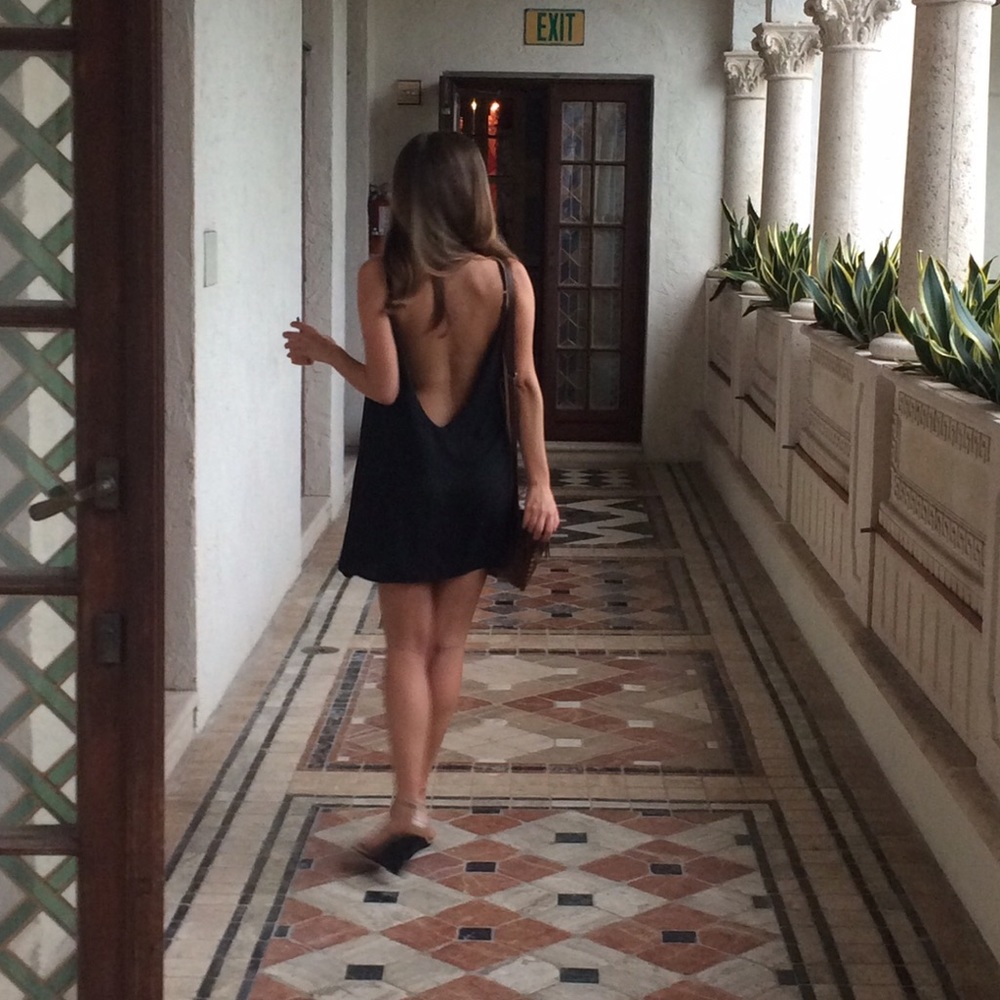 Low back Brandy Melville dress