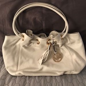 White leather Michael Kors