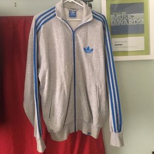 Adidas grun firebird track jacket