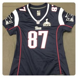 Patriots Super Bowl Official Jersey (Gronkowski)