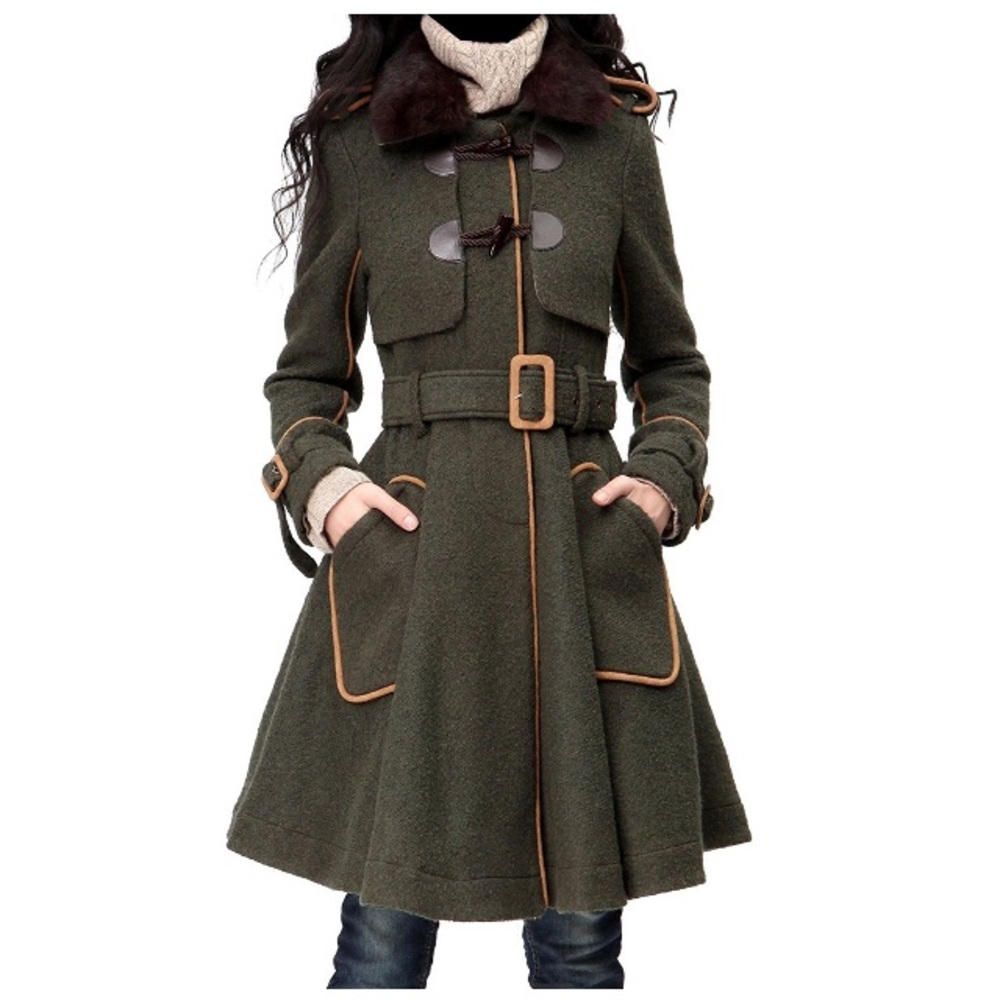 Artka Designer Wool Coat-Large