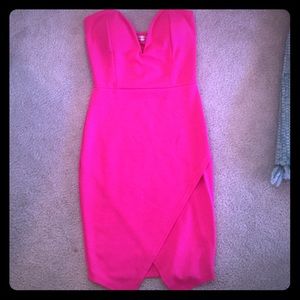 Body Central Hot Pink Dress