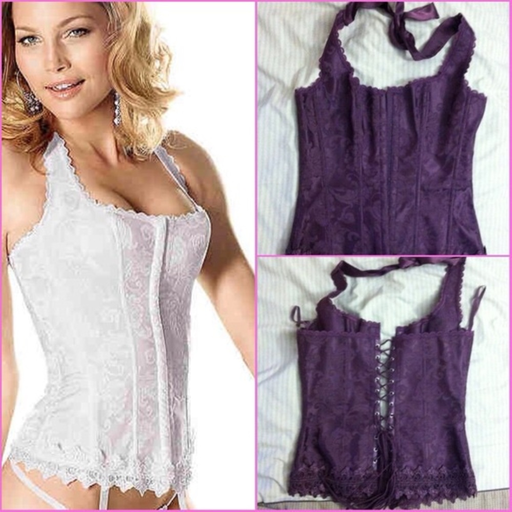 Frederick's of Hollywood Purple Corset