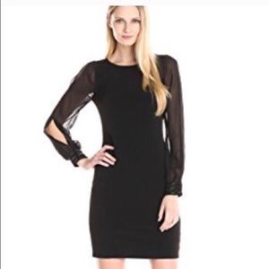 Long Sleeve Black Dress