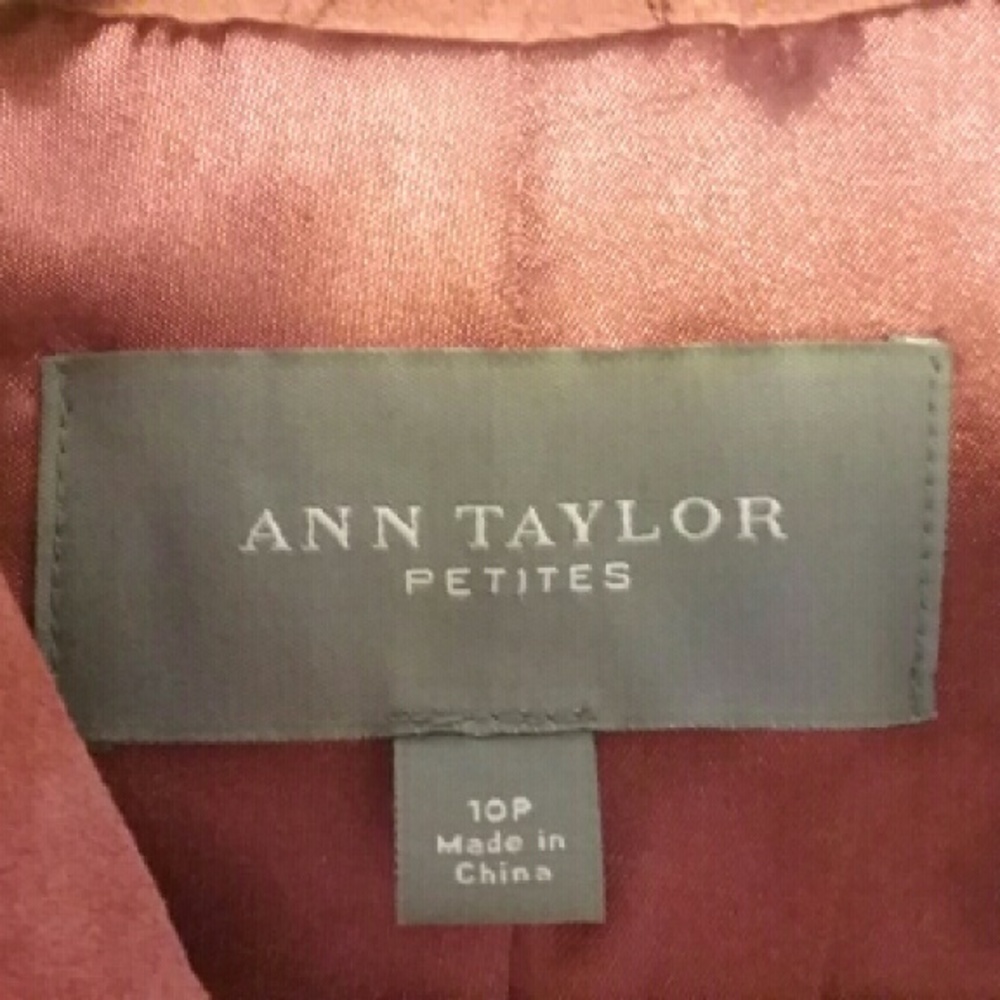 Petite Women's Suede  Jacket  by Ann Taylor