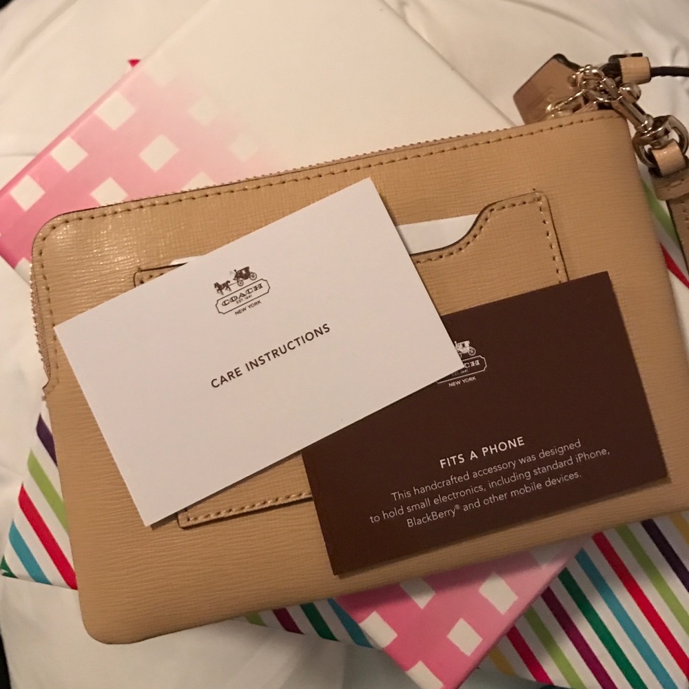 Coach wristlet