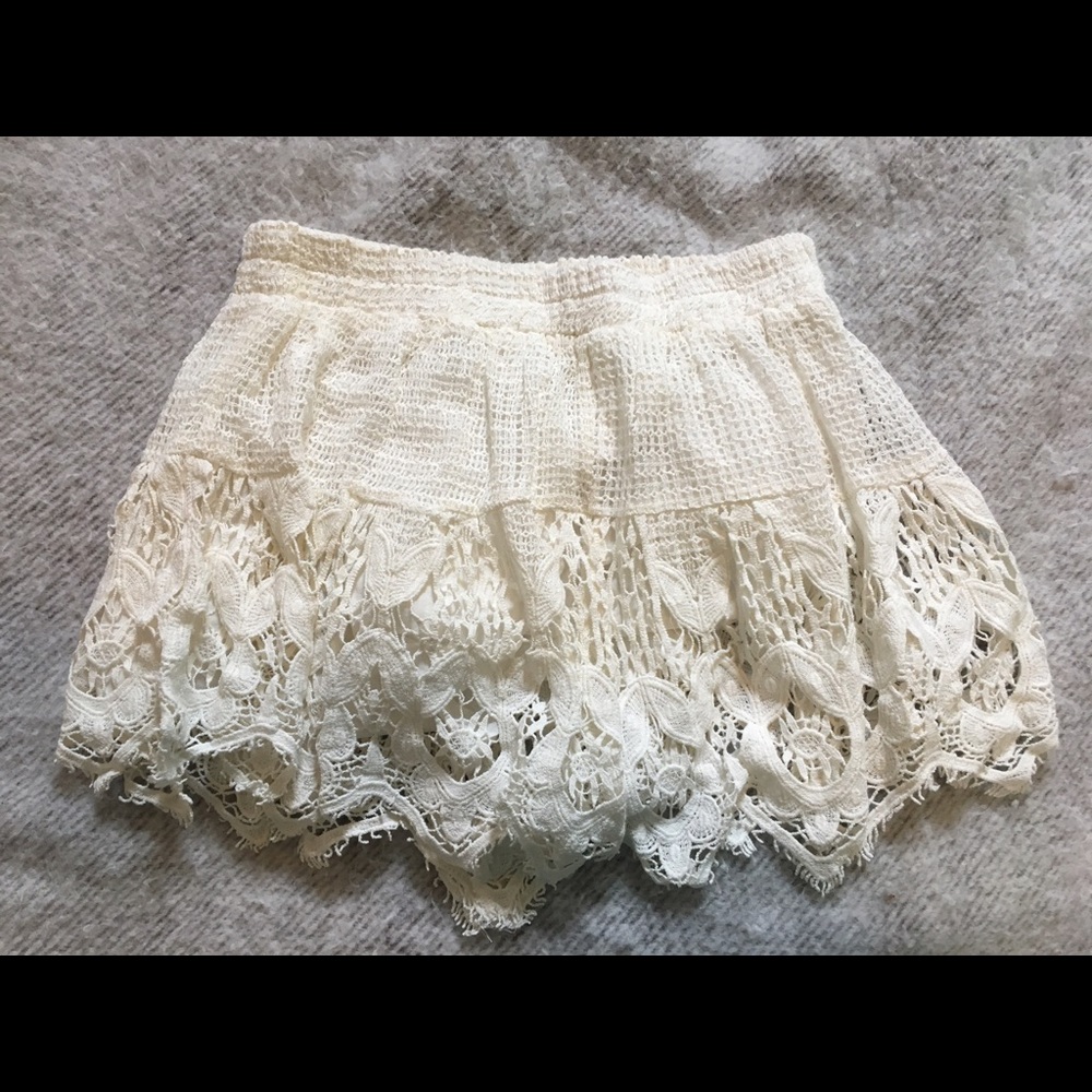LF lace shorts