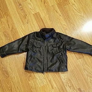 Coat for toddlers. Size 3t. Leather jacket