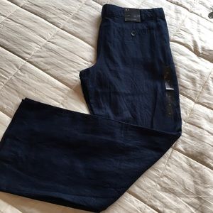 Banana Republic Linen Wide Leg Pant, size 10