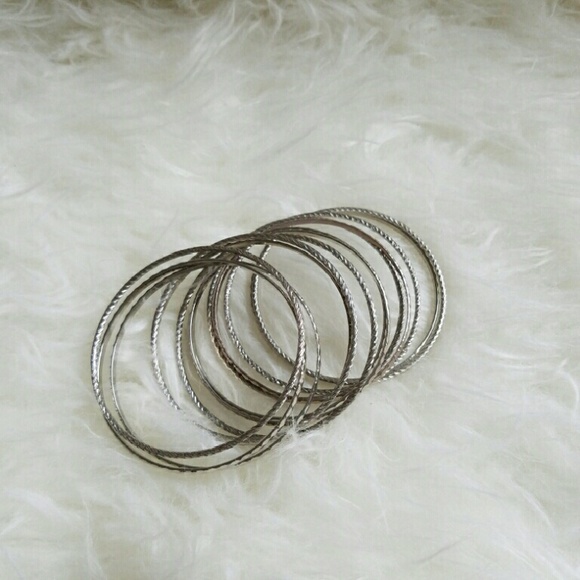 Forever 21 Jewelry - Silver Bangles