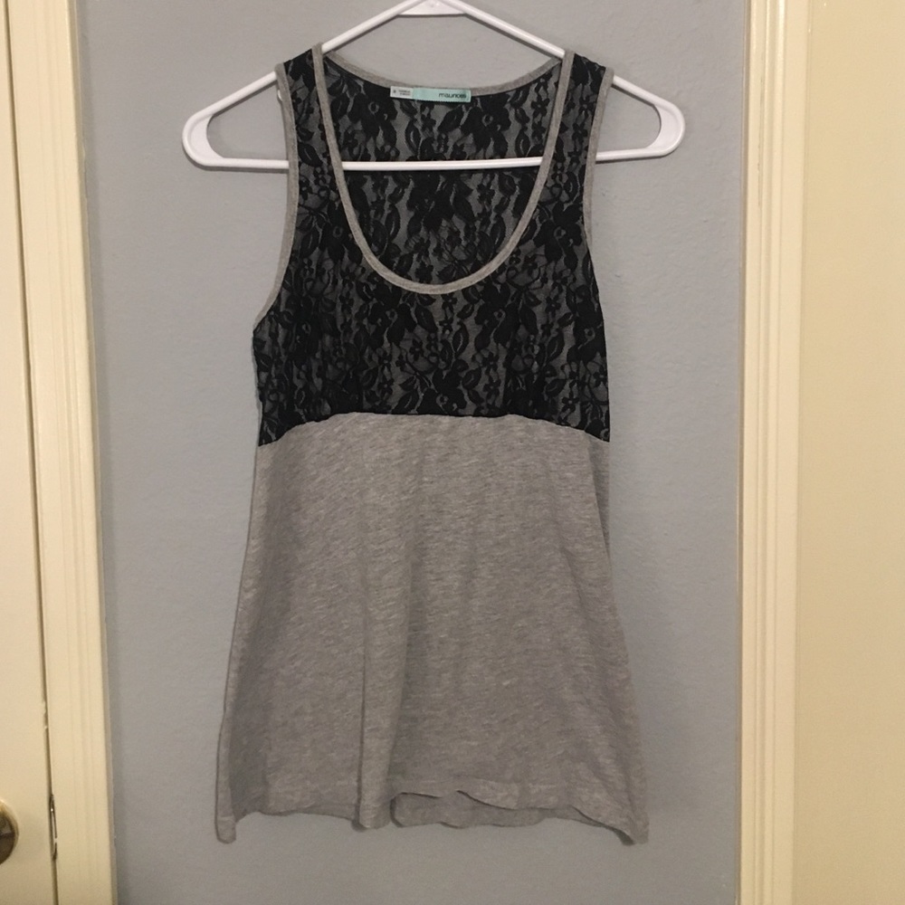 Lace tank top