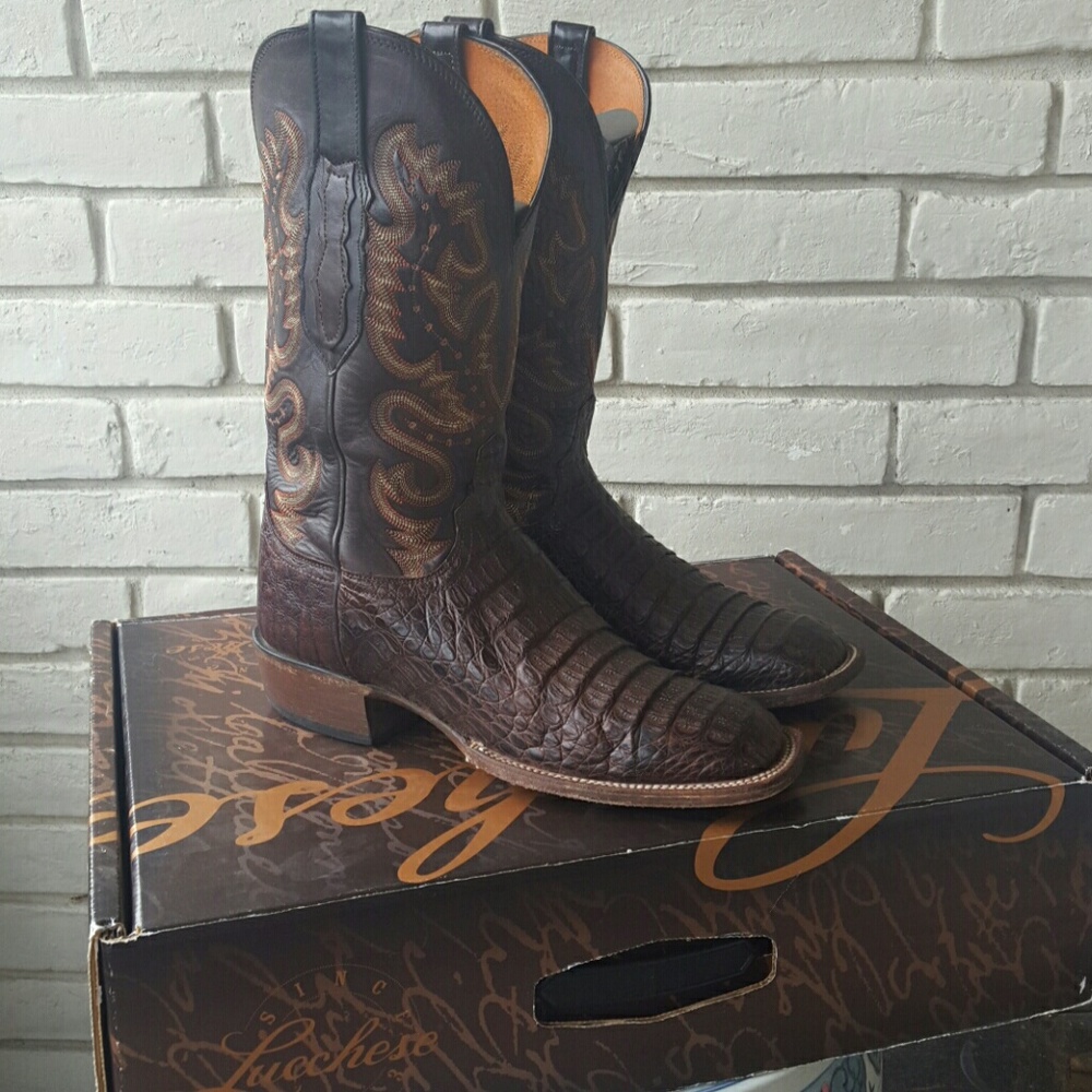 Authentic Lucchese men's boots